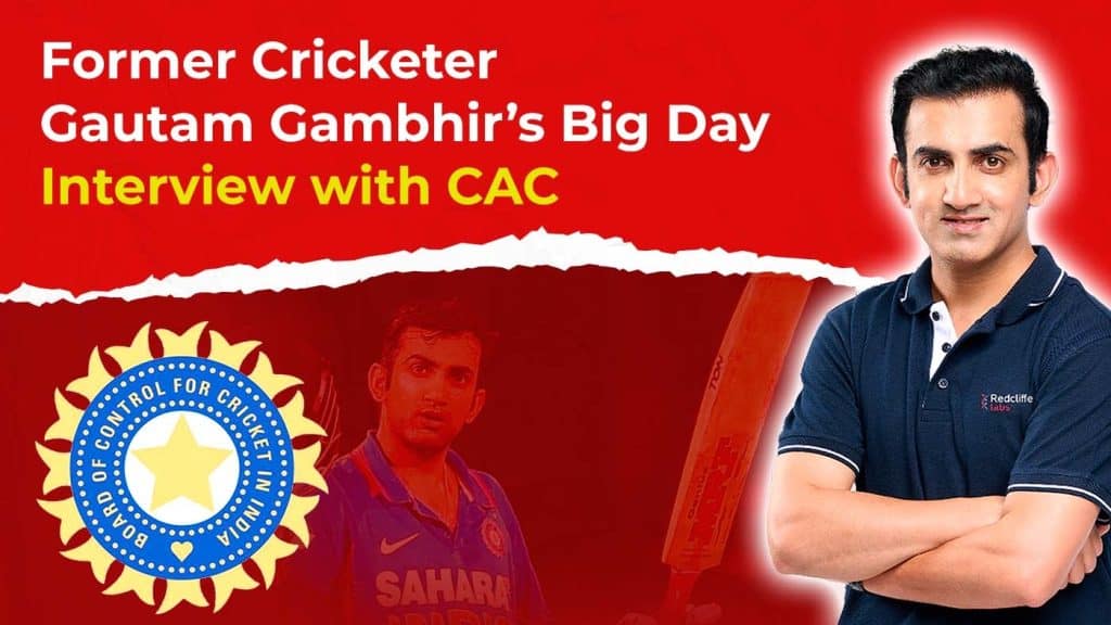 Gambhir interviewed for Indian Cricket team head coach