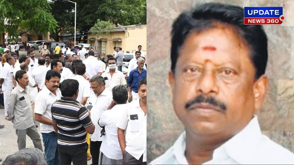 AIADMK Funtionary M Shanmugamam Murdered, DMK Councilor Dhanalakshmi's husband arrested