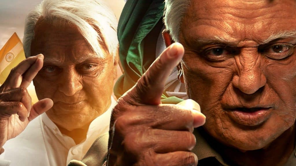 Indian 2 poster Kamal Haasan