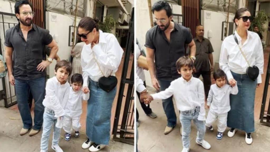 Saif Ali Khan and Kareena Kapoor ban photos of Taimur and Jeh