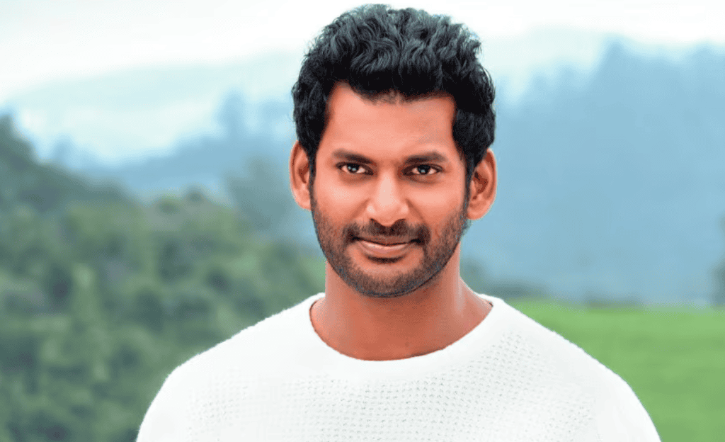 Actor Vishal Attends Madha Gaja Raja Event Despite High Fever