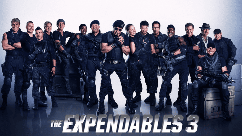 Expendables 3 movie incidents and flashback