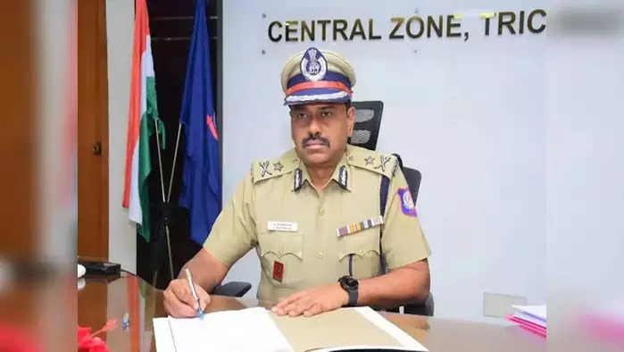 Central Zone Police Chief Karthikeyan
